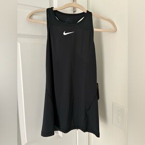 NEW! Nike Black Slim Fit Top Racer Back Medium